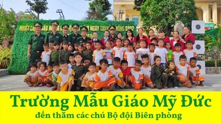 Trường Mẫu giáo Mỹ Đức biểu diễn văn nghệ cho các chú Bộ đội Biên phòng nhân dịp 3/3 | Hà Tiên #13