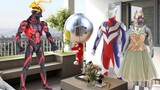 Children's Enlightenment Educational Toy Video: Little Tiga Ultraman will correct his mistakes and u