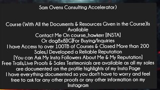 Sam Ovens Consulting Accelerator Course Download
