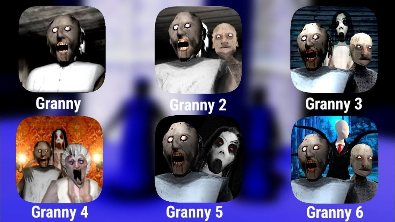 Playing as Granny and Slendrina in granny 3