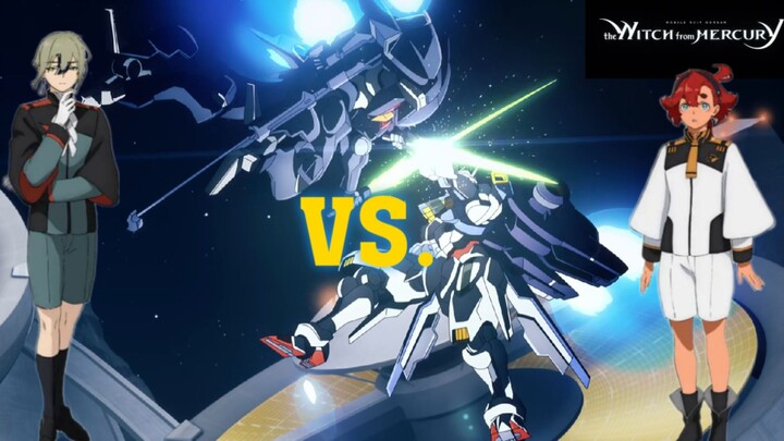 Mobile Suit Gundam: The Witch From Mercury - Suletta Vs. Elan