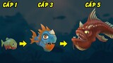 GTA 5 - Tôi là cá Răng Đao Piranha - Tiến hóa từ cá nhỏ đến Thủy Quái Đầu Quỷ Đại Dương | GHTG