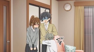 Miyamura adalah pacar sekaligus ayah.