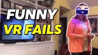 VR Fails Compilation. The BEST VR Fails of All Time.