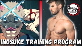 Training to Look Like INOSUKE | Demon Slayer Workout