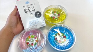 [DIY]Trộn slime và Đất sét siêu nhẹ để thư giãn