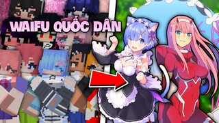 🔥ADDON/MOD WAIFU QUỐC DÂN CỰC HAY CHO MINECRAFT PE 1.19 BẠN GÁI ANIME