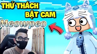 MEOWPEO LẠI LỘ MẶT? THỬ THÁCH PARKOUR LỘ MẶT TRONG MINI WORLD SAU NHIỀU THÁNG KHÔNG BẬT CAM