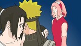 bagaimana team 7 (naruto, sasuke, sakura) bersatu kembali /parodi naruto