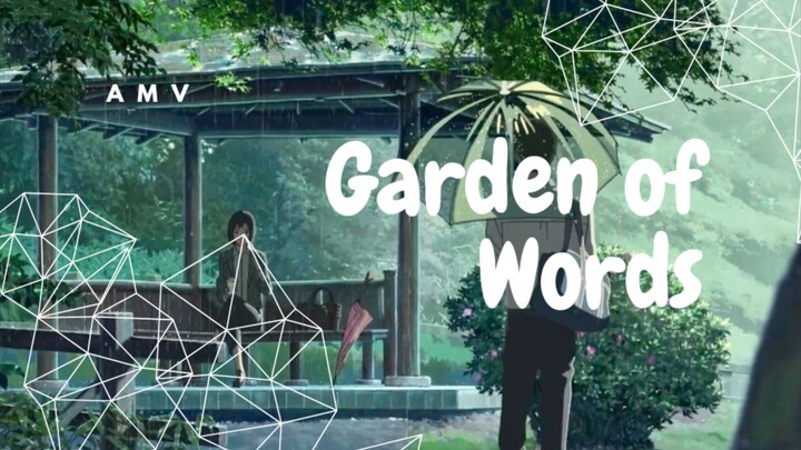 「AMV」The Garden Of Words - Anime 「AMV」aesthetic edit