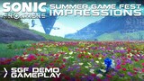 We actually like the Sonic Frontiers Summer Game Fest demo footage!