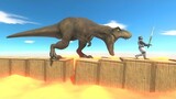 Escape From the Crumbling Bridge - Animal Revolt Battle Simulator