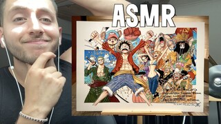 LE DESSIN ONE PIECE D'EMMANUEL MACRON ! ASMR FR