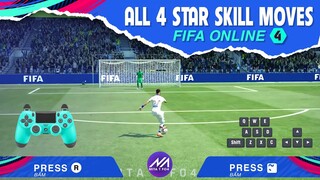 HƯỚNG DẪN TẤT CẢ KỸ THUẬT 4 SAO FIFA ONLINE 4 🔥 FO4 SKILL | Tay cầm & Bàn phím