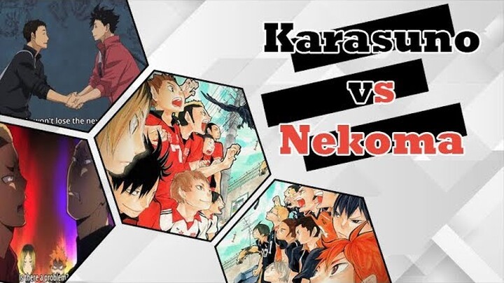 KARASUNO VS NEKOMA (PERTARUNGAN DI TEMPAT SAMPAH) - Haikyuu Indonesia #18