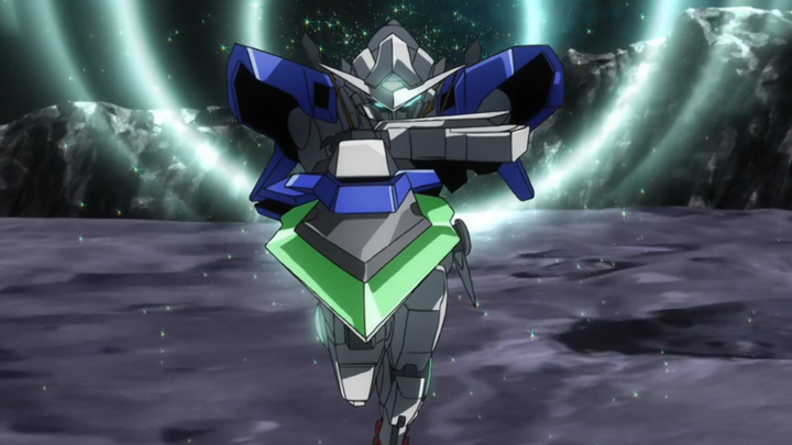 Tidak ada Tuhan di akhir kematian! Setsuna F. Seihide menyerang "Gundam 00" [Super Burning]