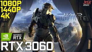 Halo Infinite | RTX 3060 | 1080p, 1440p, 4k benchmarks!