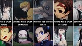 Crushes of Demon Slayer Characters | Demon Slayer: Kimetsu no Yaiba (MANGA SPOILERS)