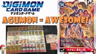 Soooo Many Agumon! Agumon Bond of Courage is Legit! (Winning Digimon TCG Deck)