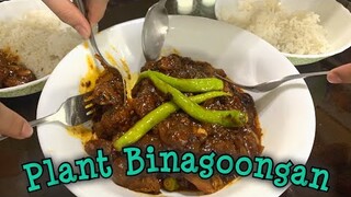 BINAGOONGAN gulay ang sangkap paano?