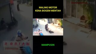 Mampus Simaling Kena Bogem Mentah Dari Warga