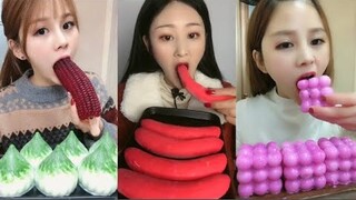 Ice Eating Thánh Ăn Đá Trào lưu Ăn Nước Đá màu sắc ASMR氷の咀嚼音#236