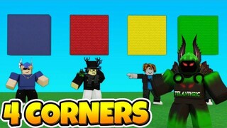 Roblox BedWars 4 มุม