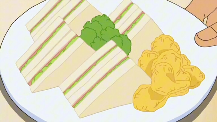 Belajar membuat sandwich dari Toru Amuro