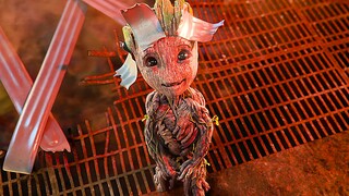 Groot: Even if you become a twig, I still remember you!