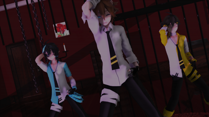 【凹凸世界MMD】◇ Talk Dirty to me ◇ 『不如对我讲下流的话语如何』