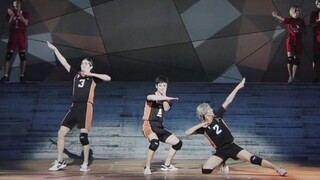 [Volleyball Boys Stage Play/Karenso] นี่น่าจะเป็นฉากเต้นไลน์ที่น่ารักที่สุด (σ′▽‵)′▽‵)σ