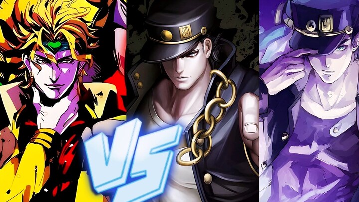 MUGEN: (DIO) โลกบังสุกุล VS Jotaro K Paradise Jotaro