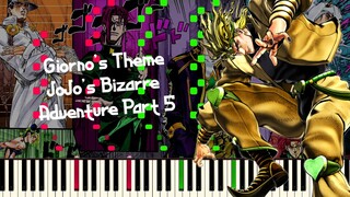 【 Animenz 】ธีมของ Giorno - การผจญภัยที่แปลกประหลาดของ JoJo Golden Wind