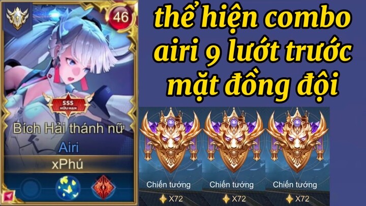 Phú invisible - Tôi Thể Hiện Airi 9 Lướt Trên Rank 7x.