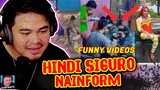 HINDI SIGURO NAINFORM SI IDOL - FUNNY VIDEOS COMPILATION | Jover Reacts (reaction video)