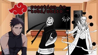 AKATSUKI || REACTION To || Tobi /Obito ||