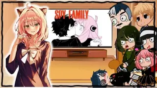 Forgers + Desmonds Family reacts to Anya x Damian💗Spy x Family