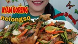 ASMR AYAM NELONGSO DENGAN CABE RAWIT UTUH | DEW ASMR MUKBANG INDONESIA | EATING SOUNDS