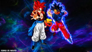Goku Ultra Instinct Vs Gogeta super saiyan jin 4 Full fight HD | Dragon ball | Jemz In Game
