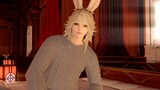 [FF14/GMV] 24 years old is a rabbit male player, whenever I see the petals detach from the stamens a