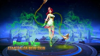 Esmeralda New Skin Poison Vine | Mobile Legends