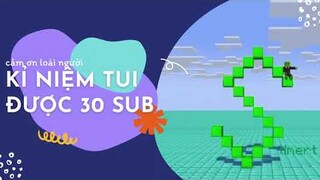 Kỉ niệm tui được 30 sub, chân thành cảm ơn mọi người | Slimert