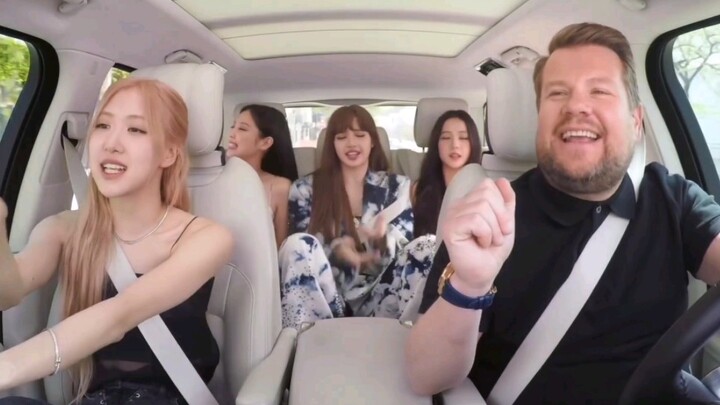 BLACKPINK × Corden ร้องเพลง NO SCRUBS+Wannabe