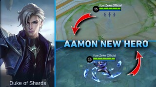 NEW HERO AAMON | AAMON BROTHER OF GUSION| NEW HERO AAMON | MOBILE LEGENDS BANG:BANG