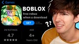 Roblox FAKE mobile games... ??