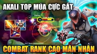 [LMHT Tốc Chiến] Akali Top Múa Cực Gắt Trận Rank Cao Combat Mãn Nhãn Trong Liên Minh Tốc Chiến