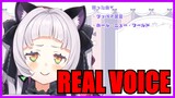 【Hololive】Shion Reveals Her Real Voice After Admitting to Using Voice Changer【Eng Sub】