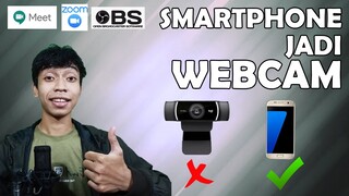 WEBCAM LAPTOP JELEK ?? GANTI WEBCAMNYA PAKAI HP !!! Tutorial