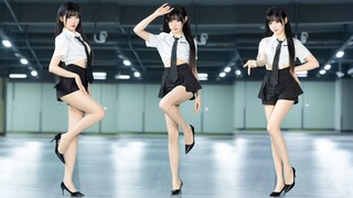 黑长直的姐姐，酷酷的撩你一下~【genie竖屏】