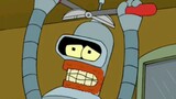 Bender cut off his big baby antenna for Fry, and the two finally lived together again.